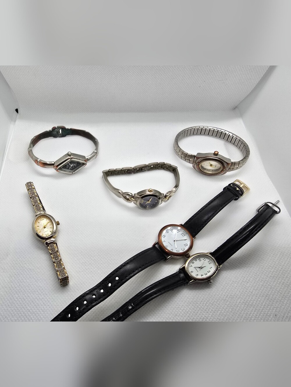 Silver Mixed Metal Watch Bundle